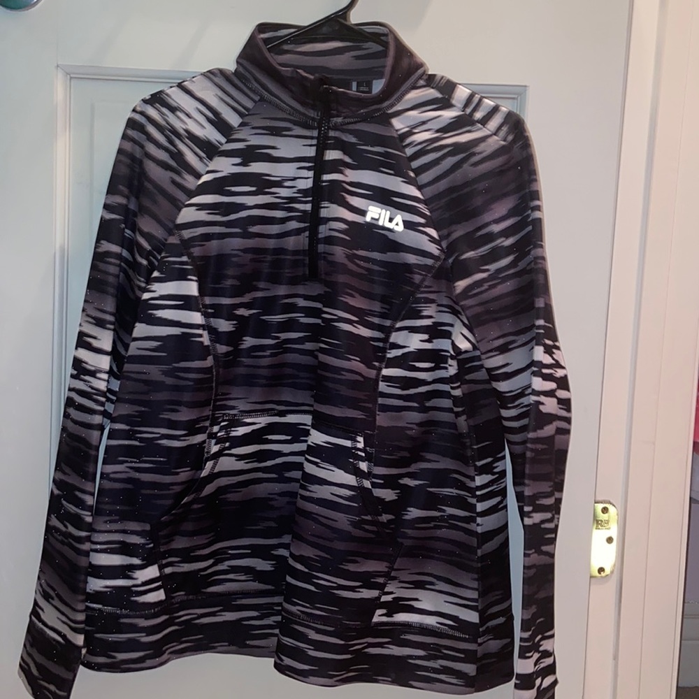 Quarter zip Fila Zebra Jacket